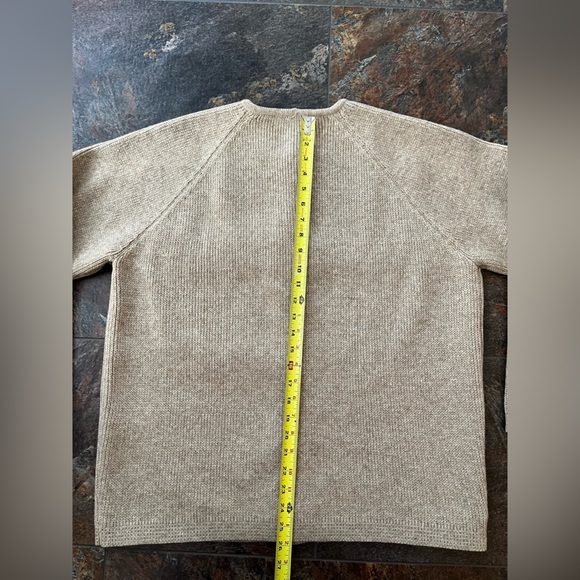 Men’s Meister knit Hagermeister Lert tan 100% new wool button cardigan. XL - Picture 13 of 14